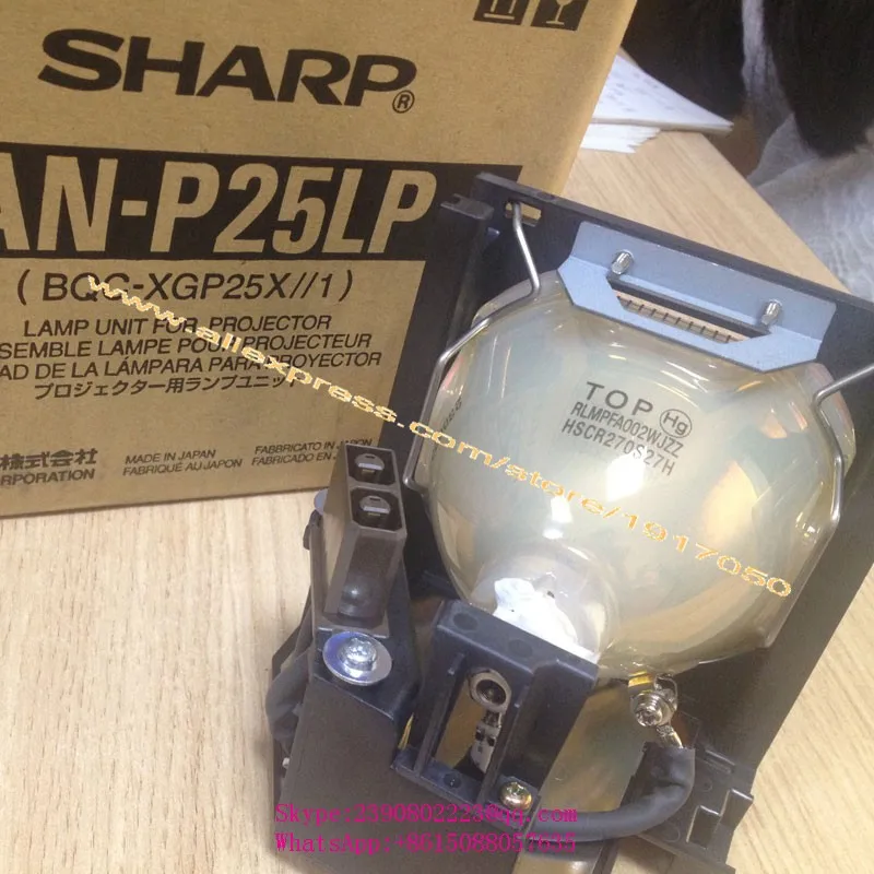 HSCR270W Оригинальная лампа проектора AN-P25LP для SHARP XG-P25XE/XG-P25XU/XG-P25X лампа с корпусом
HSCR270W Оригинальная лампа проектора AN-P25LP для SHARP XG-P25XE/XG-P25XU/XG-P25X лампа с корпусом