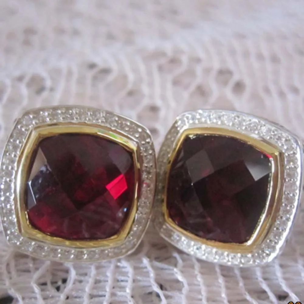 Sterling Silver Jewelry Albion Earrings with Garnet and Diamonds in Gold Smoky Quartz Earring Fine Jewelry Free Shipping
Sterling Silver Jewelry Albion Earrings with Garnet and Diamonds in Gold Smoky Quartz Earring Fine Jewelry Free Shipping