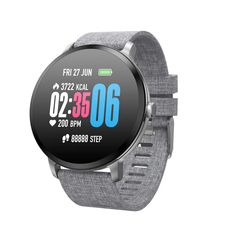 V11 Smart Round Watch With tempered glass Heart Rate Monitor Fitness Tracker Weather Forecast Message Sync Smartwatch Men Women
V11 Smart Round Watch With tempered glass Heart Rate Monitor Fitness Tracker Weather Forecast Message Sync Smartwatch Men Women