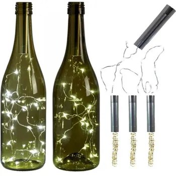 Warm/White Bottle Lights LED Cork Shape String Lights for Bistro Wine Bottle Starry Bar Party Valentines
Warm/White Bottle Lights LED Cork Shape String Lights for Bistro Wine Bottle Starry Bar Party Valentines