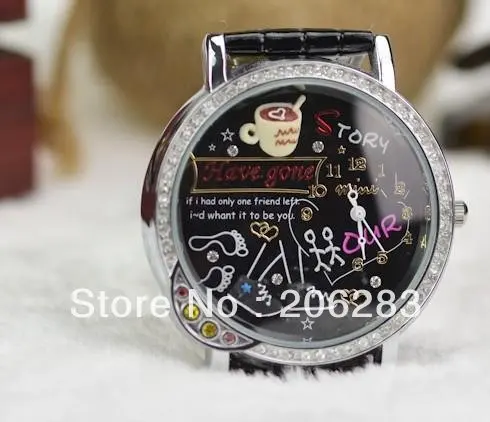 MN1054 Fashion originality MINI watch 3D story wristwatch DIY women watch with crystal 1pc+free shipping
MN1054 Fashion originality MINI watch 3D story wristwatch DIY women watch with crystal 1pc+free shipping