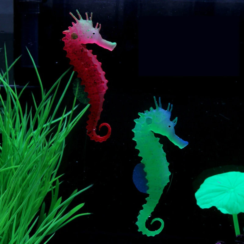 Aquarium Silicone Artificial Glowing Sea Horse Ornament Fish Tank Luminous Hippocampus Jellyfish Vivid Decoration Eco-friendly
Aquarium Silicone Artificial Glowing Sea Horse Ornament Fish Tank Luminous Hippocampus Jellyfish Vivid Decoration Eco-friendly