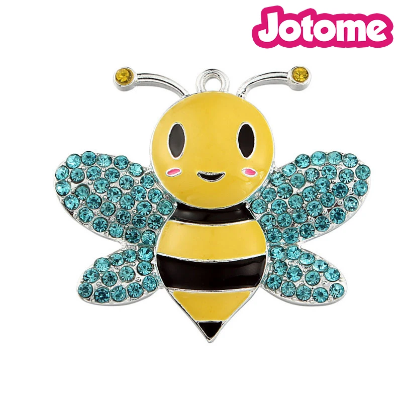 Accept customized,45mm *43mm Silver Lovely Bee Rhinestone For Children DIY Jewelry Accessories Fashion Charm necklaces
Accept customized,45mm *43mm Silver Lovely Bee Rhinestone For Children DIY Jewelry Accessories Fashion Charm necklaces