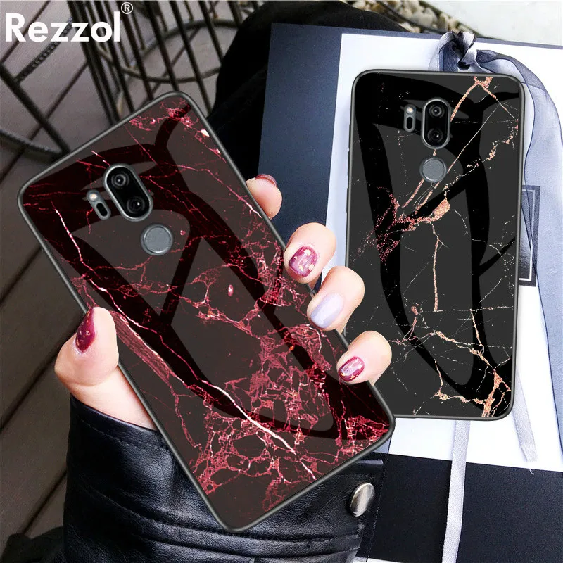 For LG G7 Case Marble Tempered Glass Soft Silicone Frame Back Cover For LG G7 G 7 ThinQ 6.1 inch Luxury Gloss Shockproof Case
For LG G7 Case Marble Tempered Glass Soft Silicone Frame Back Cover For LG G7 G 7 ThinQ 6.1 inch Luxury Gloss Shockproof Case