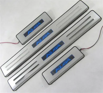 Stainless Steel car LED Scuff Plate/Door Sill For Ford KUGA 2013-2018 Car styling
Stainless Steel car LED Scuff Plate/Door Sill For Ford KUGA 2013-2018 Car styling