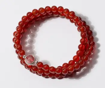 100% Real. 925 Sterling Silver Jewelry Multi Strands /layers 5mm Round Natural Red Agate Stone Chain Bracelet Charms GTLS538
100% Real. 925 Sterling Silver Jewelry Multi Strands /layers 5mm Round Natural Red Agate Stone Chain Bracelet Charms GTLS538
