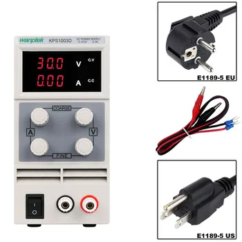 WANPTEK Manostat KPS1003D Adjustable Mini DC Power Supply Output 0-100V 0-3A High Precision Adjustable Switch DC Power Supply
WANPTEK Manostat KPS1003D Adjustable Mini DC Power Supply Output 0-100V 0-3A High Precision Adjustable Switch DC Power Supply