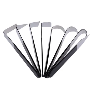 8Pc/Lot Stainless Steel Pottery Clay Sculpture Carving Fettling w/Rubber Knife DYI Handle Tools Set For For pottery clay carving
8Pc/Lot Stainless Steel Pottery Clay Sculpture Carving Fettling w/Rubber Knife DYI Handle Tools Set For For pottery clay carving