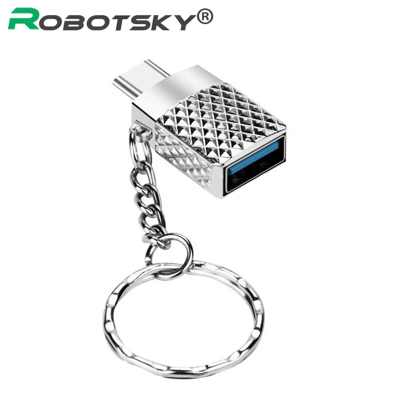 Robotsky Type C to USB 3.0 OTG Adapter Type-C USB3.0 Converter Cable for Chromebook Macbook Huawei P9 Xiaomi 4C Nexus 5X
Robotsky Type C to USB 3.0 OTG Adapter Type-C USB3.0 Converter Cable for Chromebook Macbook Huawei P9 Xiaomi 4C Nexus 5X