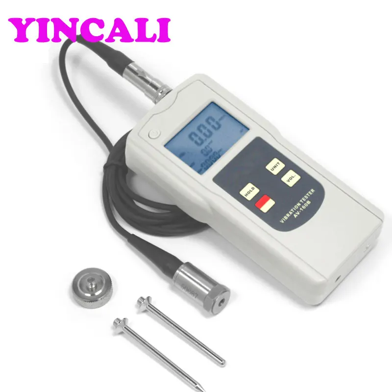 Digital Vibration Tester AV-160B Vibration Analyzer Meter Wide Frequency Range With Acceleration Velocity Displacement Tester
Digital Vibration Tester AV-160B Vibration Analyzer Meter Wide Frequency Range With Acceleration Velocity Displacement Tester