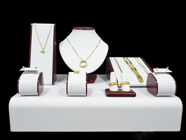 2015 Newest Hot Jewelry Display Kit Jewelry Show Stents Painted Wooden Model Necklace Stand White Leather Pedestal
2015 Newest Hot Jewelry Display Kit Jewelry Show Stents Painted Wooden Model Necklace Stand White Leather Pedestal