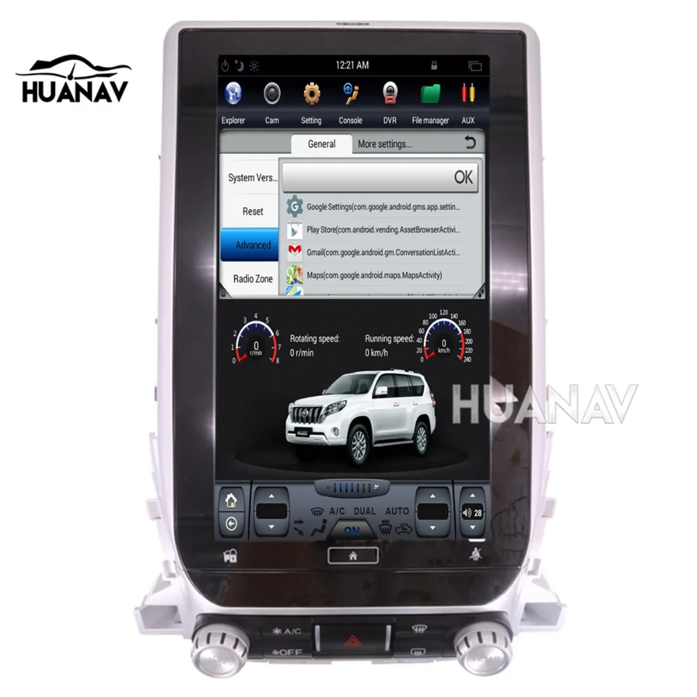 13.6' Tesla style Android Car GPS Navigation Car NO DVD Player For Toyota Land Cruiser 200 2016 2017 2018 stereo unit multimedia
13.6' Tesla style Android Car GPS Navigation Car NO DVD Player For Toyota Land Cruiser 200 2016 2017 2018 stereo unit multimedia