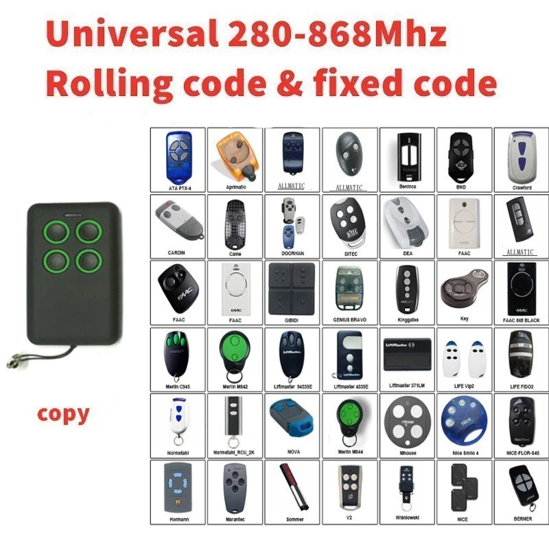 1pcs Multi frequency copy 280-868mhz auto scan frequency rolling code remote control duplicator free shipping
1pcs Multi frequency copy 280-868mhz auto scan frequency rolling code remote control duplicator free shipping