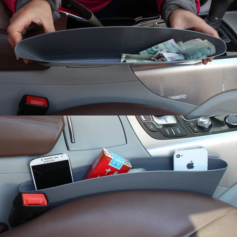 Car Seat Slot Set Box Car Set Box Creative Car Storage Box 3 Color Black, beige, gray 2pcs/pair
Car Seat Slot Set Box Car Set Box Creative Car Storage Box 3 Color Black, beige, gray 2pcs/pair