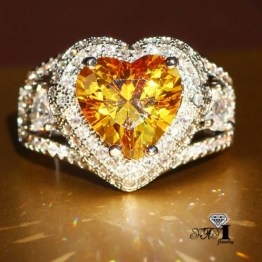 YaYI Jewelry Fashion Princess Cut 3.5CT Yellow Zircon Silver Color Engagement Rings wedding Rings Party Rings
YaYI Jewelry Fashion Princess Cut 3.5CT Yellow Zircon Silver Color Engagement Rings wedding Rings Party Rings