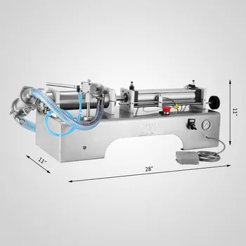 US STOCK Pneumatic Liquid Filling Machine For Juice Filler Shampoo,Oil,Water,Perfume,90ml-1000ml
US STOCK Pneumatic Liquid Filling Machine For Juice Filler Shampoo,Oil,Water,Perfume,90ml-1000ml