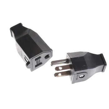AC 125V 15A High Performance 3 Pin Male Female Power Cord Connector US Plug Converter Whosesale
AC 125V 15A High Performance 3 Pin Male Female Power Cord Connector US Plug Converter Whosesale