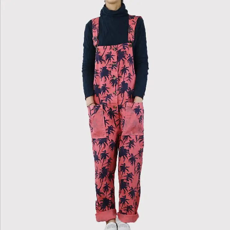 New casual loose women print denim jumpsuits 2019 spring autumn fashion big pockets rompers plus size female body suit gx949
New casual loose women print denim jumpsuits 2019 spring autumn fashion big pockets rompers plus size female body suit gx949