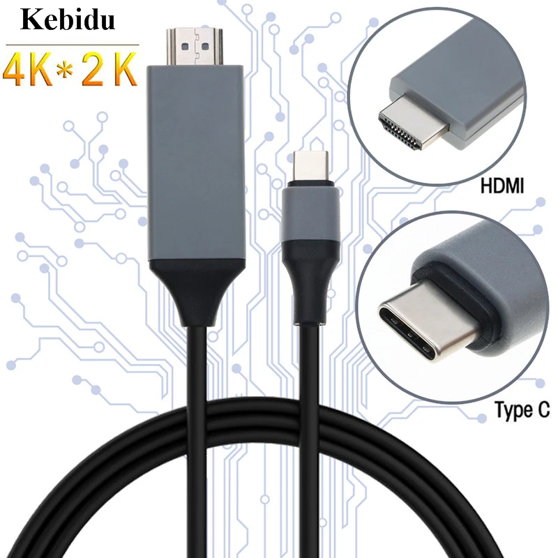 kebidu 4K 30Hz Type C to HDMI USB C HDMI Cable Converter USB 3.1 HD Extend Adapter for Macbook Samsung S8 Wholesale
kebidu 4K 30Hz Type C to HDMI USB C HDMI Cable Converter USB 3.1 HD Extend Adapter for Macbook Samsung S8 Wholesale