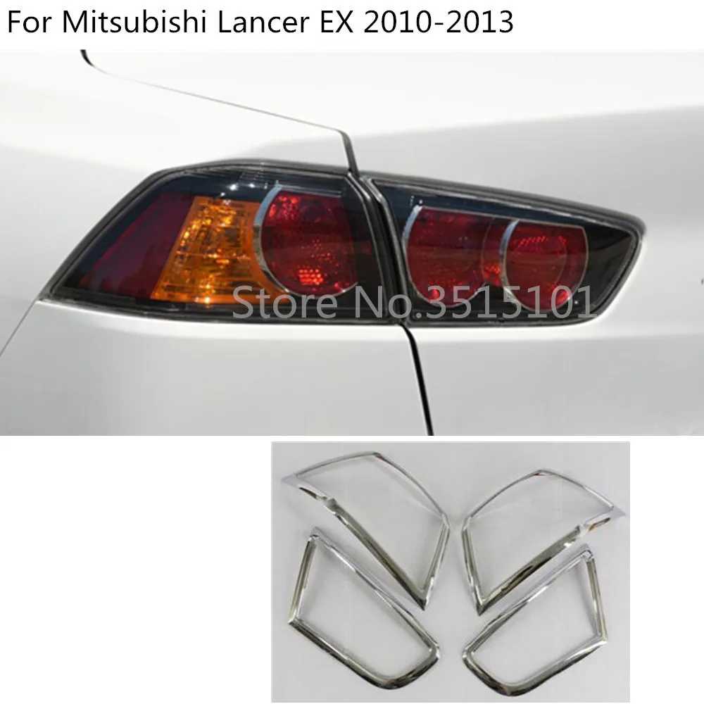 Car detector ABS Chrome cover trim back tail rear light lamp frame parts 4pcs For Mitsubishi Lancer EX 2010 2011 2012 2013
Car detector ABS Chrome cover trim back tail rear light lamp frame parts 4pcs For Mitsubishi Lancer EX 2010 2011 2012 2013