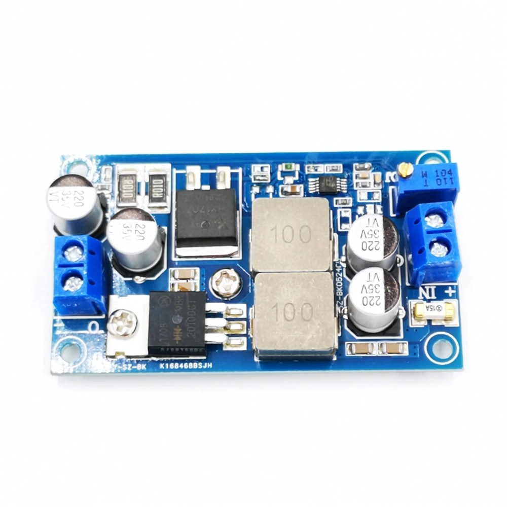 10A 100W high efficiency 96% boost DC-DC power supply module input voltage 4-35V turn 5-35V output voltage adjustable
10A 100W high efficiency 96% boost DC-DC power supply module input voltage 4-35V turn 5-35V output voltage adjustable