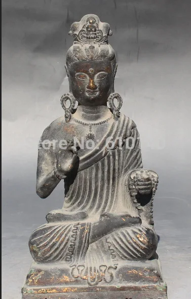K@@AA@11" Old Chinese Buddhism Bronze Bodhisattva Kwan-yin Guan Yin Buddha Statue
K@@AA@11" Old Chinese Buddhism Bronze Bodhisattva Kwan-yin Guan Yin Buddha Statue