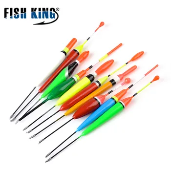 FISH KING Fishing Float 10pcs/pack Multi Color Bobbers Pesca Barguzinsky Fir Floats 3g-5g Fishing Accessories For Carp Fishing
FISH KING Fishing Float 10pcs/pack Multi Color Bobbers Pesca Barguzinsky Fir Floats 3g-5g Fishing Accessories For Carp Fishing