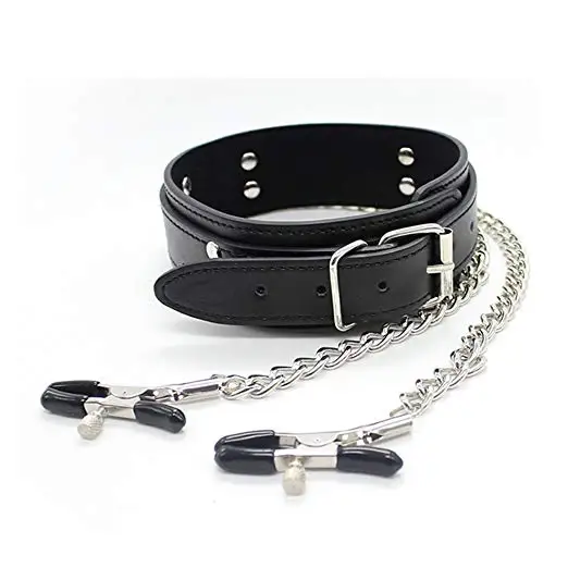 Erotic BDSM Bondage Neck Nipple Clip Fetish Slave Collars Handcuffs bondage Restraints Sex Toys For Woman Couples Adult Games 6 Erotic BDSM Bondage Neck Nipple Clip Fetish Slave Collars Handcuffs bondage Restraints Sex Toys For Woman Couples Adult Games 6