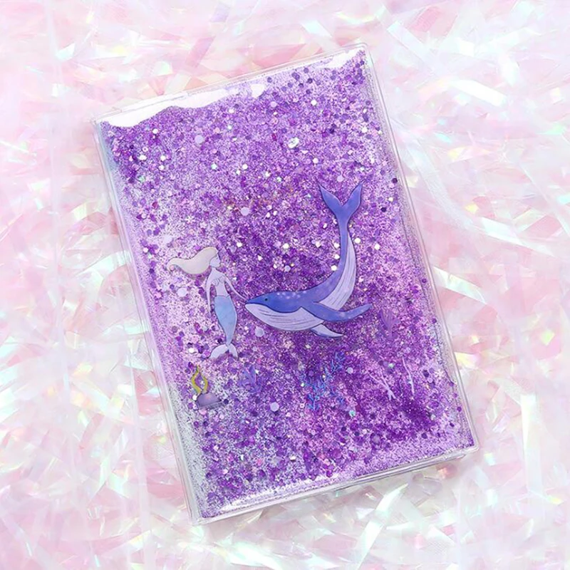 Kawaii Students Schedule Diary PVC Cover Quicksand Notebook Traveler Stationery Mermaid Planner Journey Plan Pad Notepad Gift
Kawaii Students Schedule Diary PVC Cover Quicksand Notebook Traveler Stationery Mermaid Planner Journey Plan Pad Notepad Gift