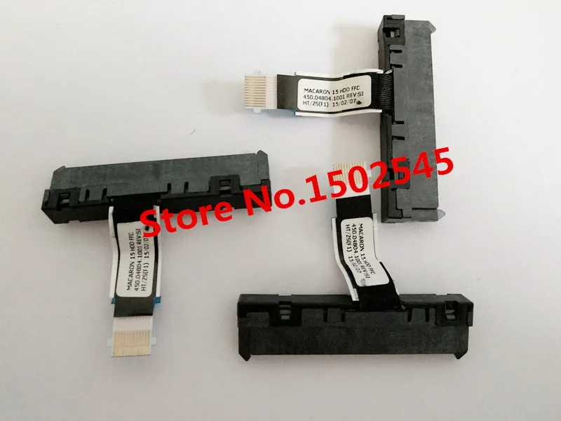 

Free Shipping New Original SATA Hard Drive Connector Cable For HP X360 M6-W M6-W101DX HDD CABLE 450.04804.1001 450.04804.2001
