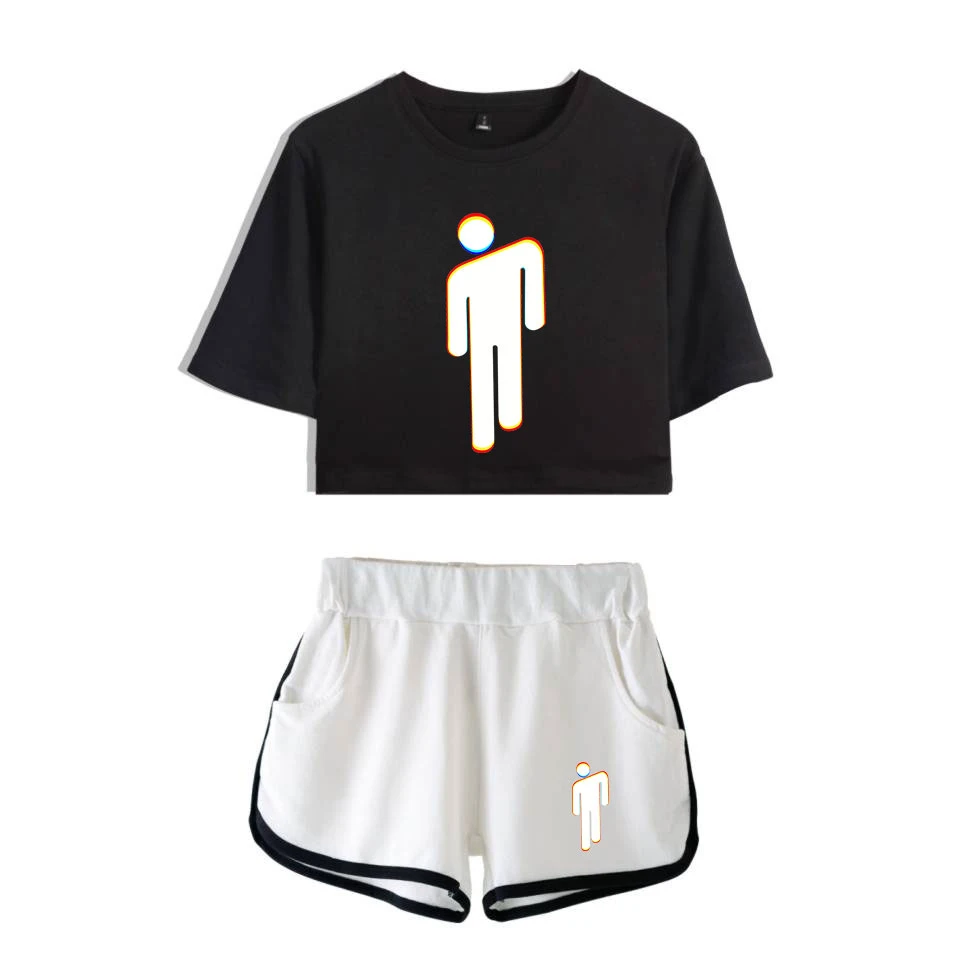 2019 Billie Eilish Summer Kpops Women sexy Two Piece Set Shorts And T-shirt Clothes 2019 Hot Sale Harajuku Print Plus Size XXL
2019 Billie Eilish Summer Kpops Women sexy Two Piece Set Shorts And T-shirt Clothes 2019 Hot Sale Harajuku Print Plus Size XXL