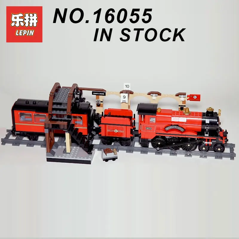 2018 Lepin 16055 Harry Magic Potter Hogwarts Express Train Blocks Bricks Compatible with legoing 75955 Building Model Gifts
2018 Lepin 16055 Harry Magic Potter Hogwarts Express Train Blocks Bricks Compatible with legoing 75955 Building Model Gifts