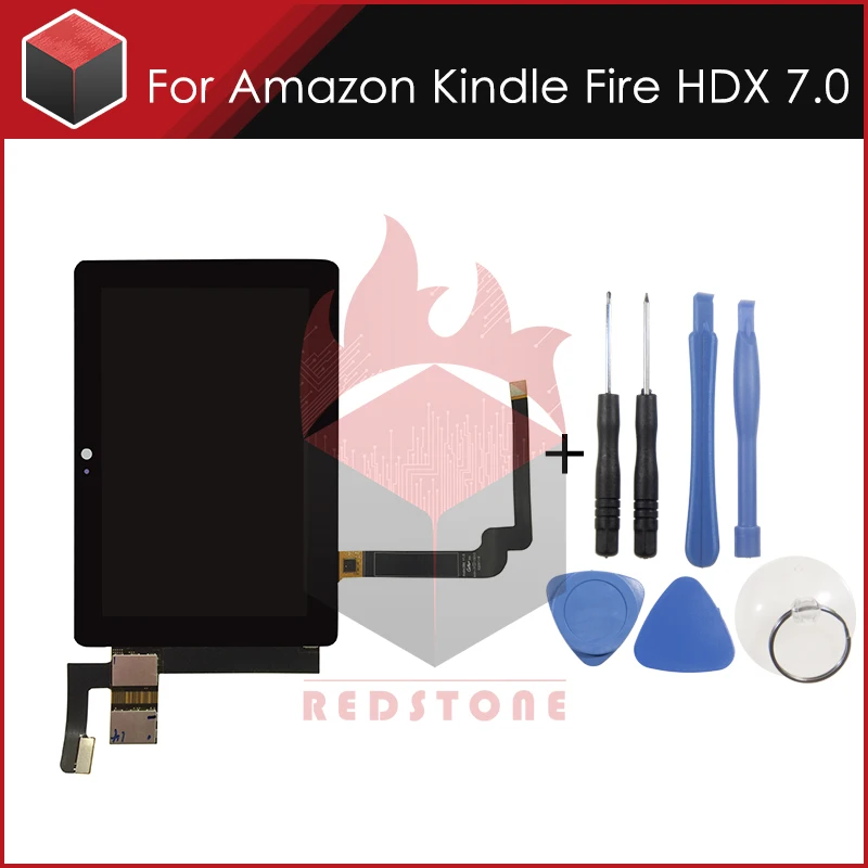 7.0 touch panel lcd screen assembly For Amazon Kindle Fire HDX 7.0 HDX7 Digitizer Touch Sreen Glass Replacement with tools
7.0 touch panel lcd screen assembly For Amazon Kindle Fire HDX 7.0 HDX7 Digitizer Touch Sreen Glass Replacement with tools