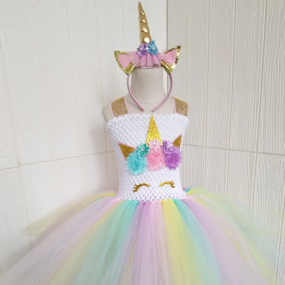 Unicorn Theme Girl Birthday Party Dress Hot Sale Toddler Baby Girl Dress With Haedwear Halloween Photography New Year Costume
Unicorn Theme Girl Birthday Party Dress Hot Sale Toddler Baby Girl Dress With Haedwear Halloween Photography New Year Costume