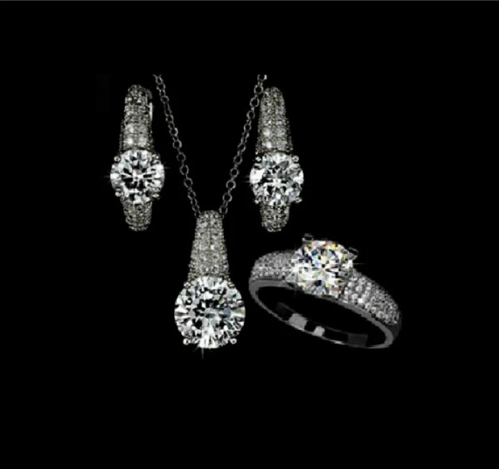 OMH wholesale fashion 18 KT gold white Delicate Women girls gift Necklace + Earrings +ring Jewelry sets TZ133
OMH wholesale fashion 18 KT gold white Delicate Women girls gift Necklace + Earrings +ring Jewelry sets TZ133