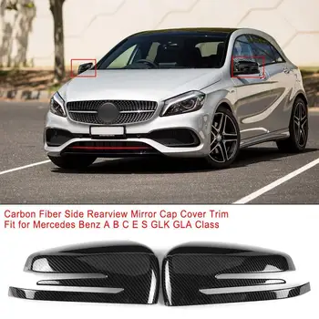 1 Pair Car Auto Carbon Fiber Side Rearview Mirror Cap Cover Trim for Mercedes Benz A B C E GLA Class W204 W212
1 Pair Car Auto Carbon Fiber Side Rearview Mirror Cap Cover Trim for Mercedes Benz A B C E GLA Class W204 W212