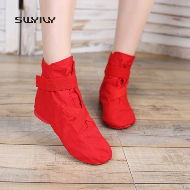SWYIVY Sport Shoes Woman Canvas Ballet Dance Shoe Bandage High Top 2019 Autumn Female Sport Sneakers Flat Heels Dancing Sneakers
SWYIVY Sport Shoes Woman Canvas Ballet Dance Shoe Bandage High Top 2019 Autumn Female Sport Sneakers Flat Heels Dancing Sneakers