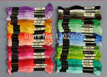 8.7 Yard length 447 Skeins/lot Floss+ 100 Pieces Needle Cross Stitch Embroidery Floss Yarn Thread Similar DMC
8.7 Yard length 447 Skeins/lot Floss+ 100 Pieces Needle Cross Stitch Embroidery Floss Yarn Thread Similar DMC