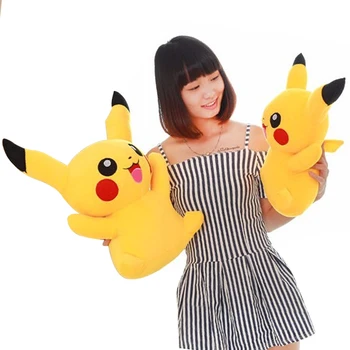 1pc 19.6" 50cm Pikachu Plush Toys High Quality Very Cute Stuffed Animal Dolls Children Toys Movie Tv kids Christmas Gift 
1pc 19.6" 50cm Pikachu Plush Toys High Quality Very Cute Stuffed Animal Dolls Children Toys Movie Tv kids Christmas Gift