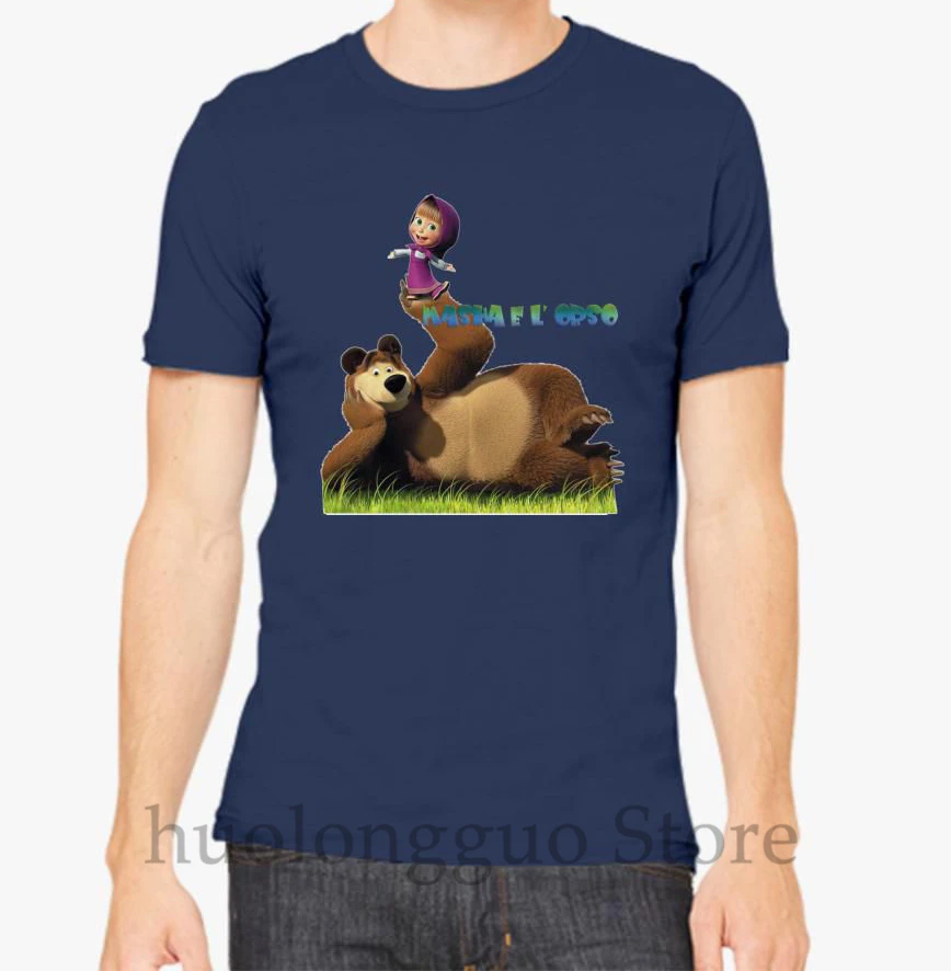 MASHA AND BEAR T shirt men tshirt women tops tee 100% cotton funny print O-neck Short Sleeve t-shirt
MASHA AND BEAR T shirt men tshirt women tops tee 100% cotton funny print O-neck Short Sleeve t-shirt