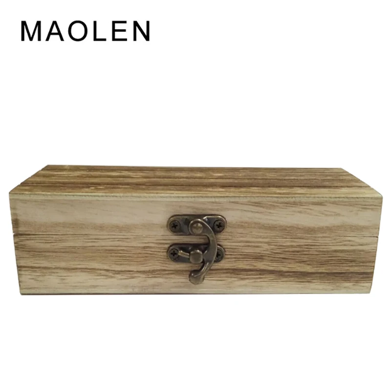 MAOLEN Vintage Wooden Storage Box by Handmade With Lid And Lock Jewelry Box Rectangle Gift Box 17*7.4*5
MAOLEN Vintage Wooden Storage Box by Handmade With Lid And Lock Jewelry Box Rectangle Gift Box 17*7.4*5