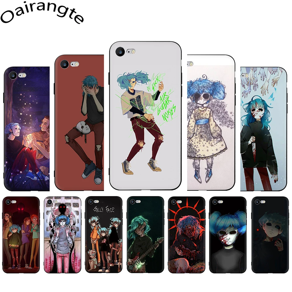Sally Face Game Soft Silicone Phone case for iphone 5 5s SE 6 6s 7 8 Plus X XR XS 11 Pro Max
Sally Face Game Soft Silicone Phone case for iphone 5 5s SE 6 6s 7 8 Plus X XR XS 11 Pro Max