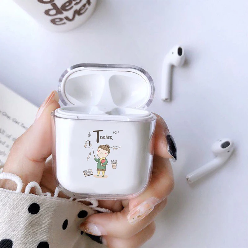 Case For Apple airpods case Cute Profession Teacher Wireless Bluetooth Earphone Case For Airpods Headphone Hard Protective Case
Case For Apple airpods case Cute Profession Teacher Wireless Bluetooth Earphone Case For Airpods Headphone Hard Protective Case