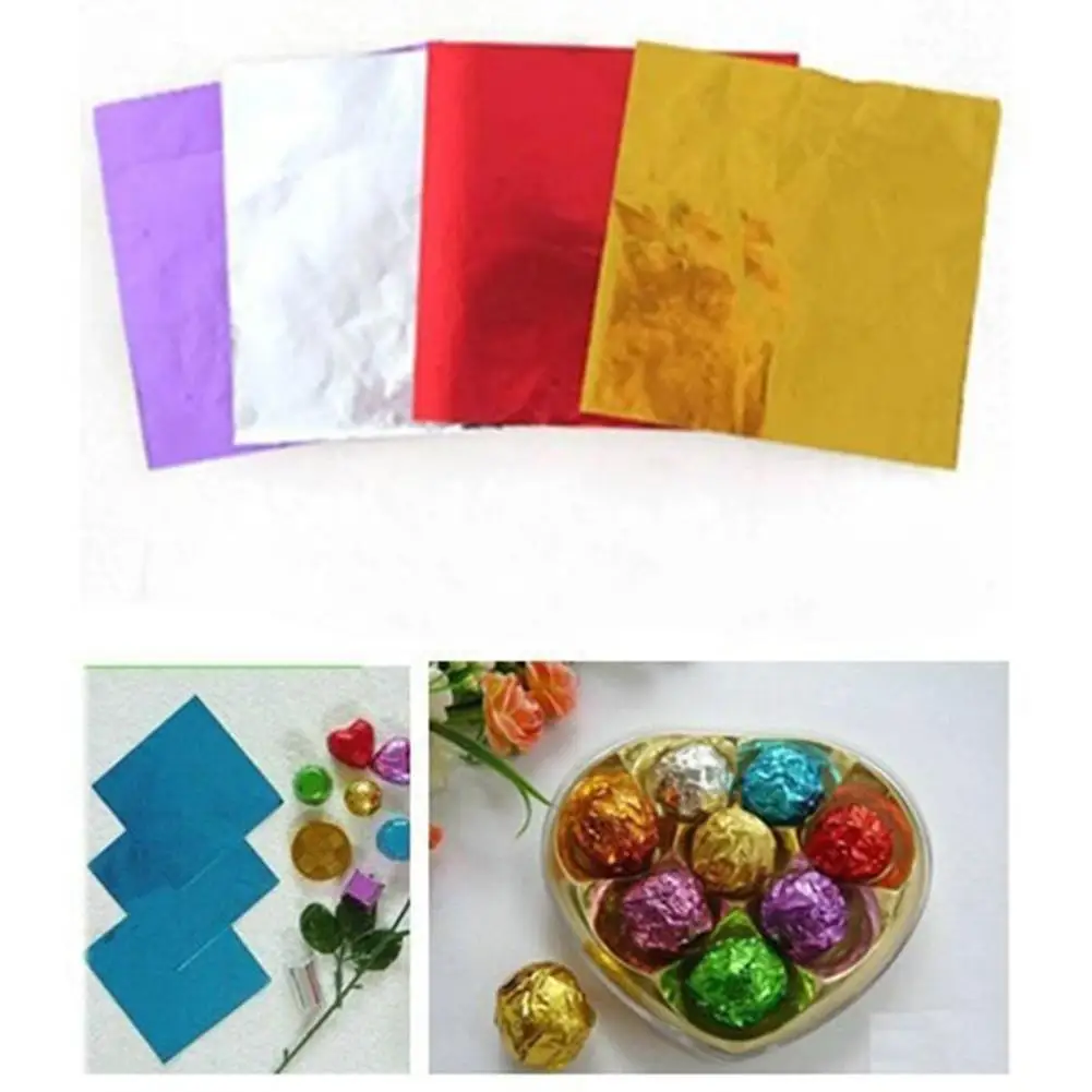 40# 100Pcs Multi-color Aluminum Foil Candy Paper Chocolate Sweets Package Wrappers Sweets Package For Party
40# 100Pcs Multi-color Aluminum Foil Candy Paper Chocolate Sweets Package Wrappers Sweets Package For Party