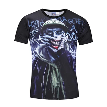 Summer new creative demon 3D printing T-shirt hip hop street youth men's clothing Cosplay Anime Costume Unisex
Summer new creative demon 3D printing T-shirt hip hop street youth men's clothing Cosplay Anime Costume Unisex
