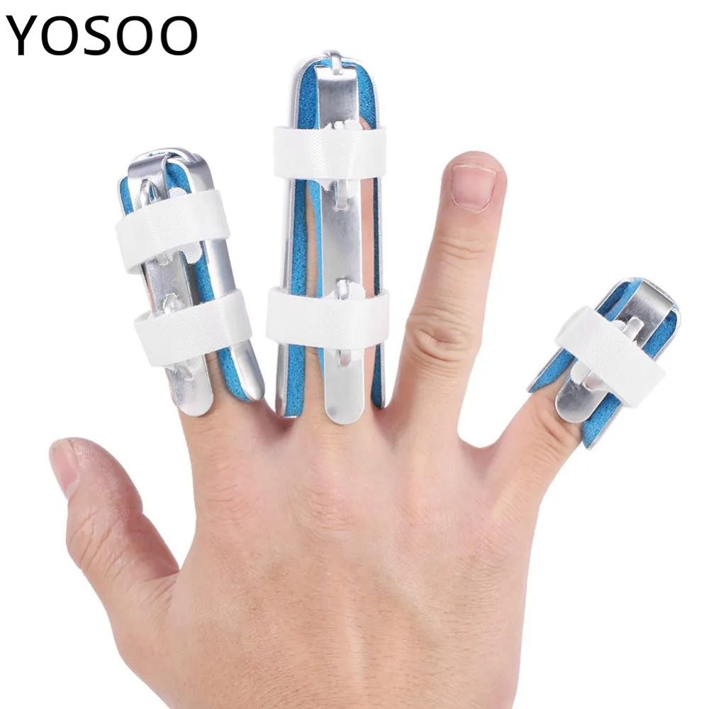 Finger Brace Support Posture Corrector 3 Sizes Aluminium Finger Hand Splint Recovery Injury Pain Bending Deformation Correction
Finger Brace Support Posture Corrector 3 Sizes Aluminium Finger Hand Splint Recovery Injury Pain Bending Deformation Correction