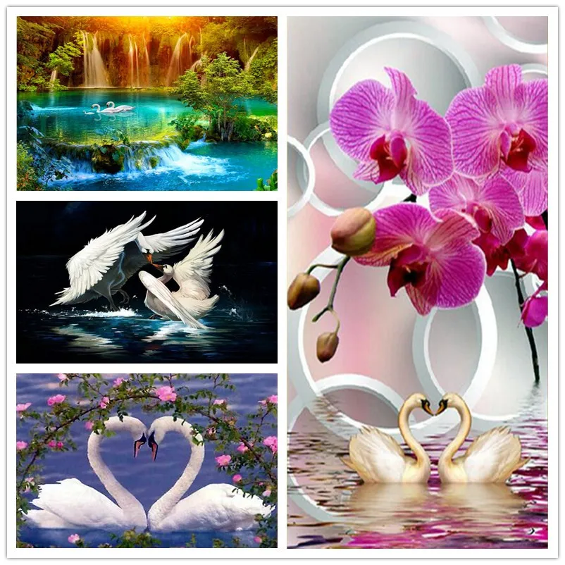 Diamond Mosaic Nature Tree Swans bloom Diamond Embroidery Diy 5D Full Painting Cross Stitch Pattern New Sale Kit Bead Home Decor
Diamond Mosaic Nature Tree Swans bloom Diamond Embroidery Diy 5D Full Painting Cross Stitch Pattern New Sale Kit Bead Home Decor