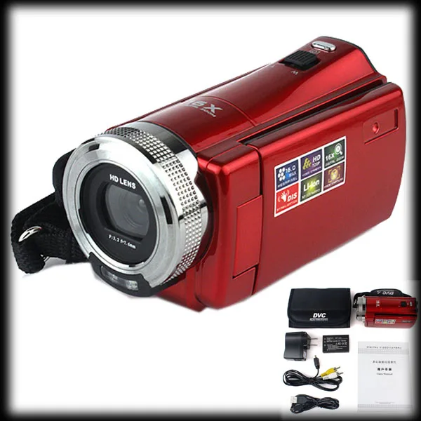 by dhl or ems 50pcs 2.7" LCD Screen HD 720P 12MP Digital Video Camera DV DC Camcorder 16x Zoom FS
by dhl or ems 50pcs 2.7" LCD Screen HD 720P 12MP Digital Video Camera DV DC Camcorder 16x Zoom FS