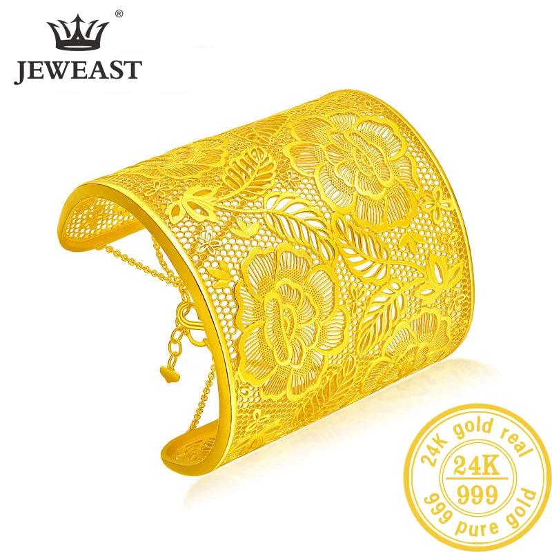 SFE 24K Pure Gold Bracelet Real 999 Solid Gold Bangle Upscale Beautiful Butterfly Romantic Trendy Classic Jewelry Hot Sell New 2019
SFE 24K Pure Gold Bracelet Real 999 Solid Gold Bangle Upscale Beautiful Butterfly Romantic Trendy Classic Jewelry Hot Sell New 2019