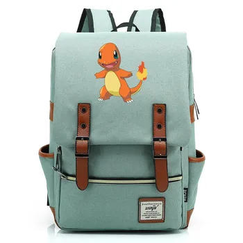 14 16 Inch Charmander Salameche School Bag Bookbag Women Backpack Men Boys Girls Students Laptop Bag belt buckle Flip cover
14 16 Inch Charmander Salameche School Bag Bookbag Women Backpack Men Boys Girls Students Laptop Bag belt buckle Flip cover